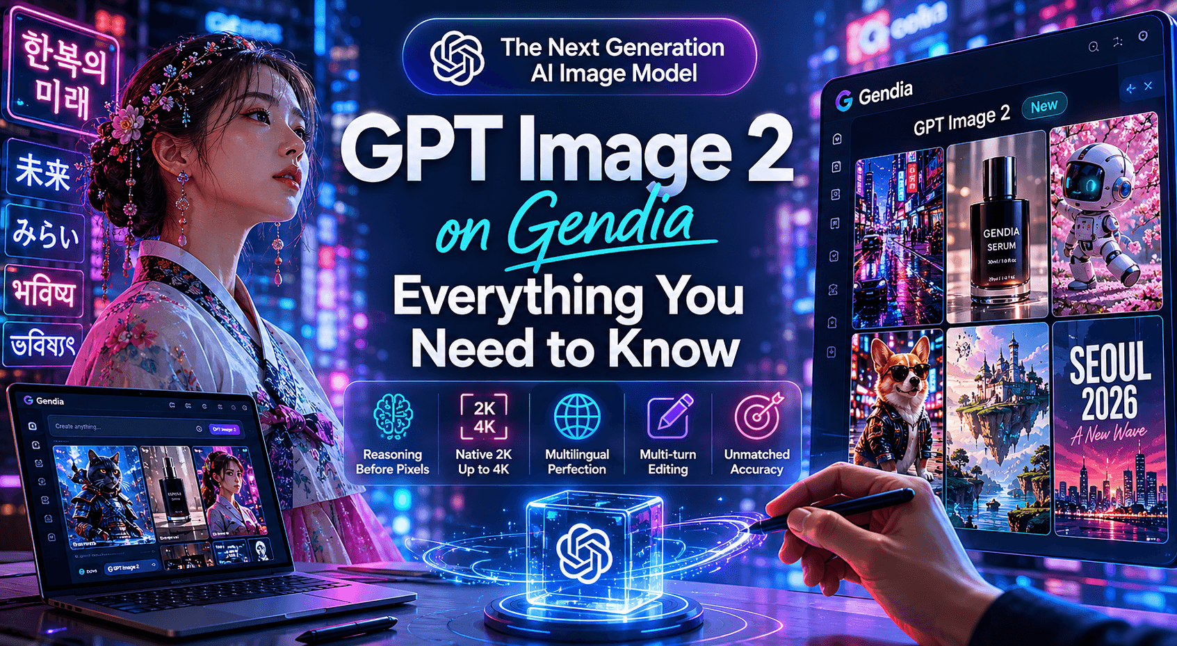 GPT Image 2 on Gendia: Everything You Need to Know (2026 Guide)