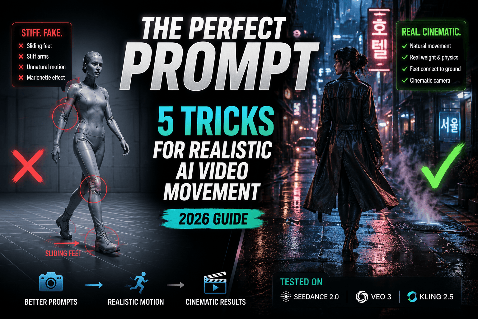 The Perfect Prompt: 5 Tricks for Realistic AI Video Movement (2026)