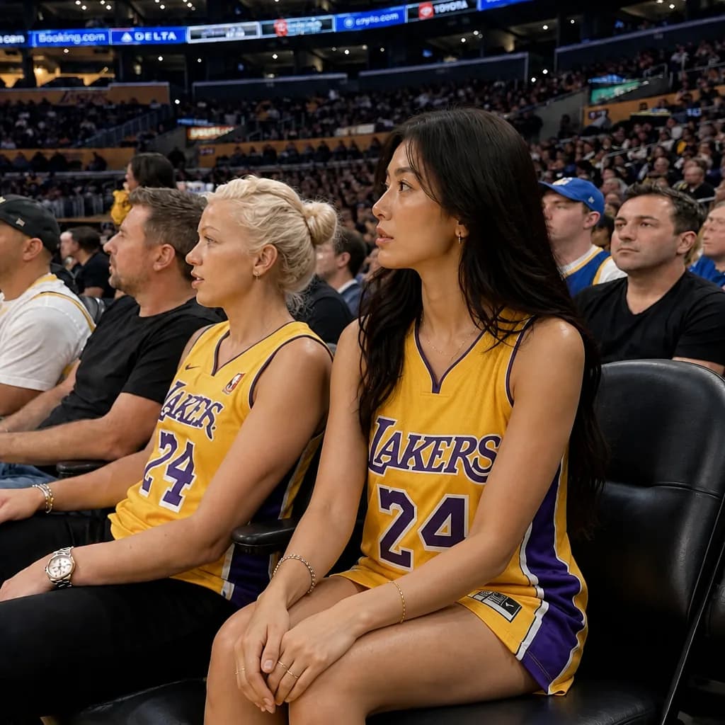 NBA Courtside Fan Cam Star
